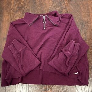 ZIP UP HOLLISTER  TURTLE NECK